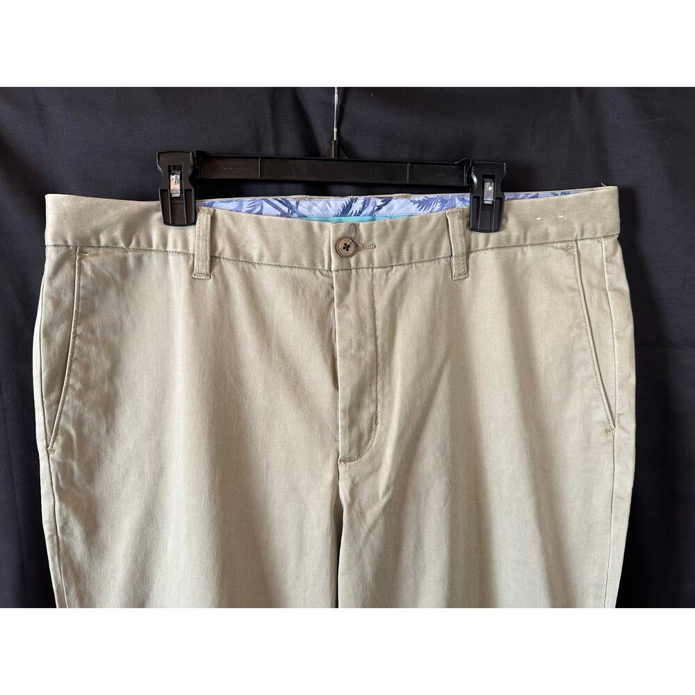 Tommy Bahama Boracay Flat-Front Chino Pants in Khaki 38x30